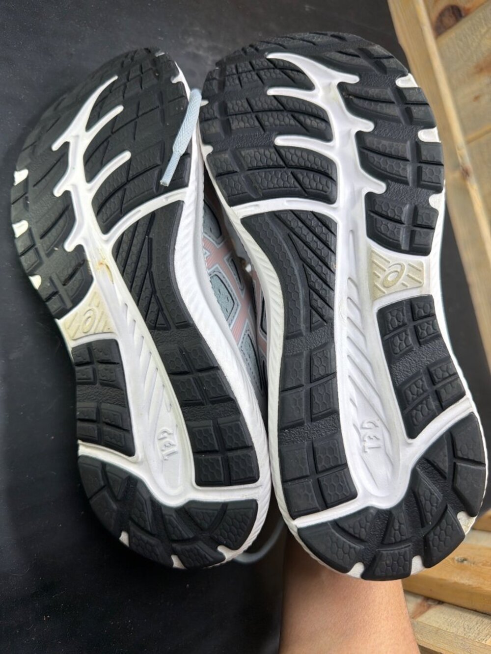 ASICS Gel-Contend 8 Womens 9 Grey Pink Running Shoes Sneakers 1012B320 - Picture 8 of 8